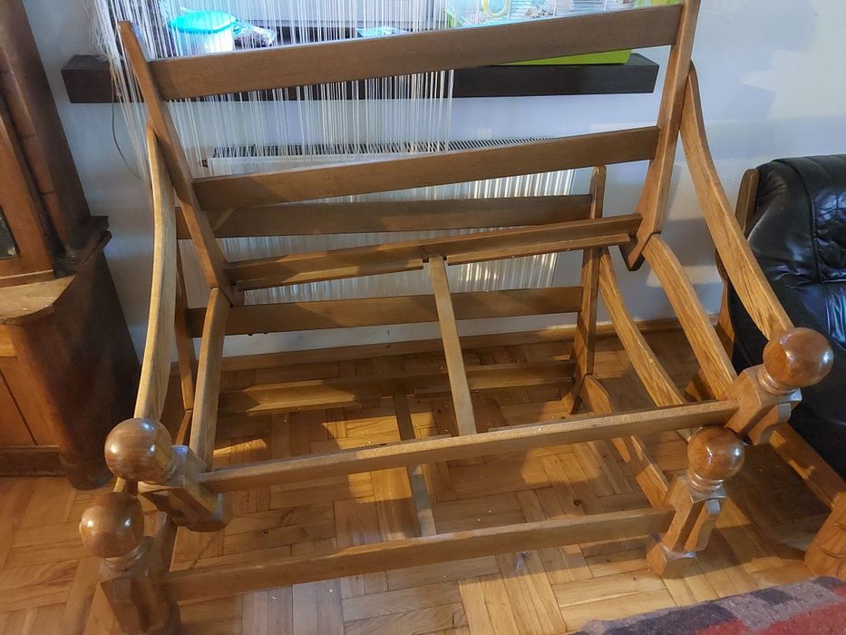 Stelaż drewniany do kanapy dwuosobowej