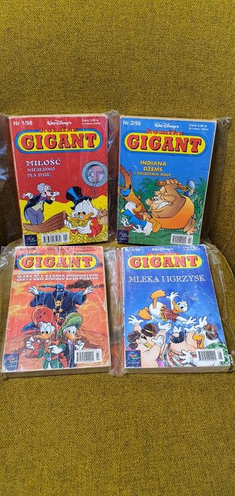 Komiksy Gigant 1998r