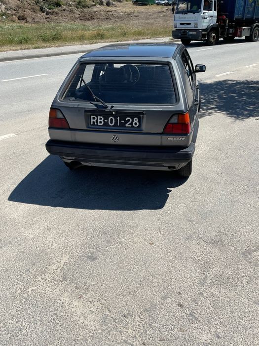 Volkswagen VW Golf 2 II 1,3 CAT 19.12.1988 nacional perfeita mecânica, boa chapa, não tem ferrugem, anda muito bem, vendo por falta de uso