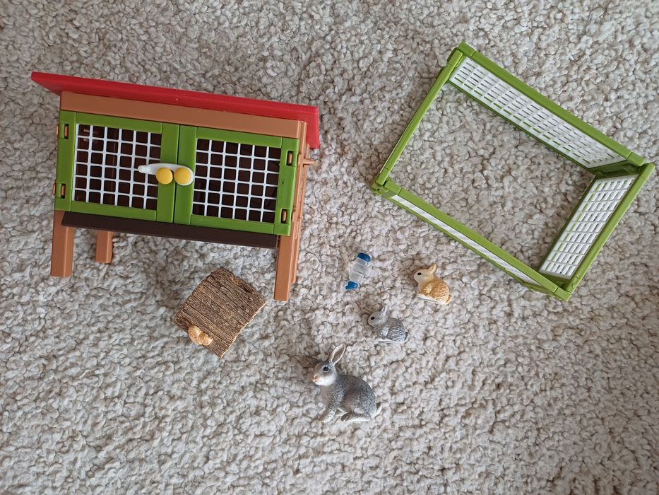 Zestaw Schleich króliki, Farm World