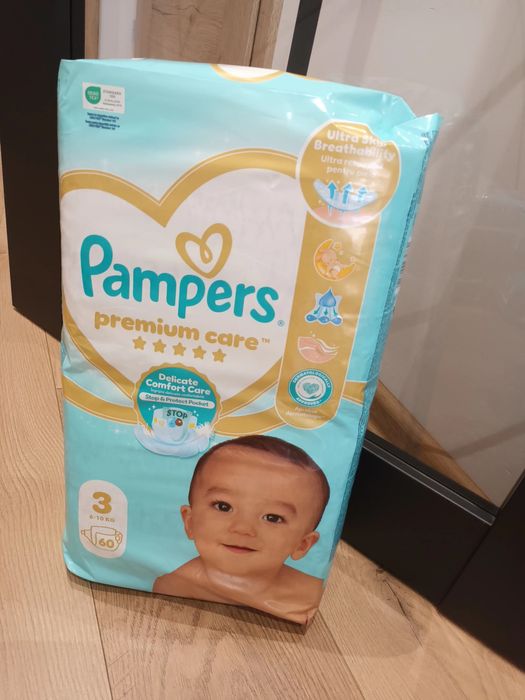 Pieluchy Pampers premium care 3