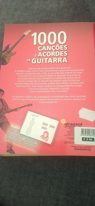 1000 canções e acordes de guitarra