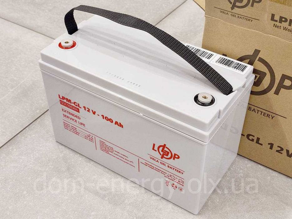 Акумулятор гелевий 100Ah Ач 12V В GEL аккумулятор гелевый ИБП ДБЖ АКБ