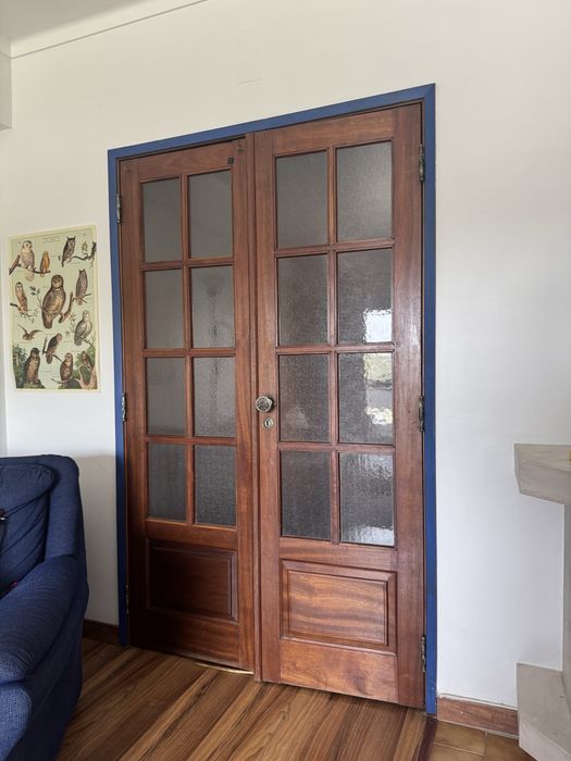 Portas Madeira Sala