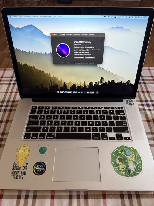 MacBook 2015 i7 16 гб 512