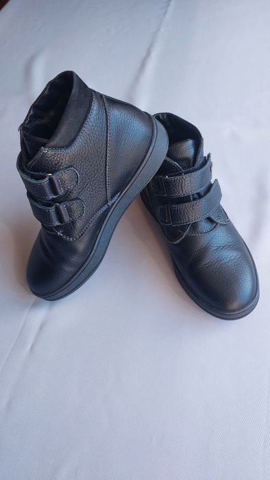Детские из натуральной кожи ботинки