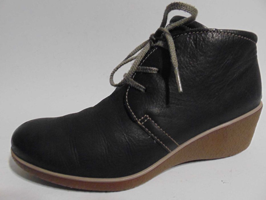 Ecco - botki skóra naturalna  38/24 cm
