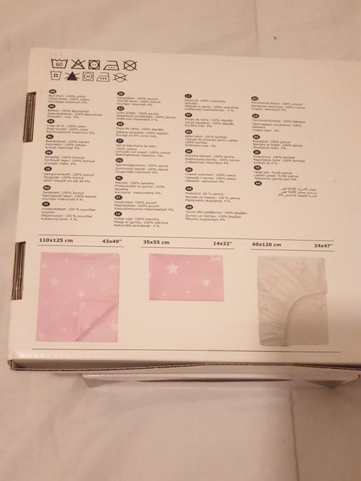 Lençóis Para berço