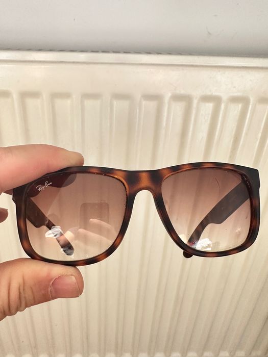 Okulary przeciwsłoneczne Ray-Ban – brązowe, szylkretowe