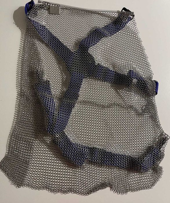 avental de aço inoxidável