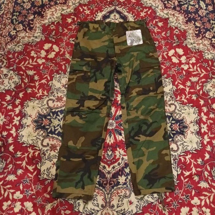 Штаны карго полевые Woodland Camouflage Pattern Combat