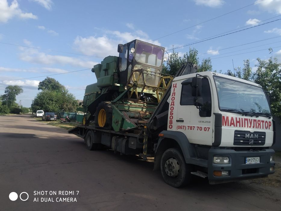 Послуги евакуатор грузовий дешево маніпулятор лафет 24/7 Фоп Житомир є