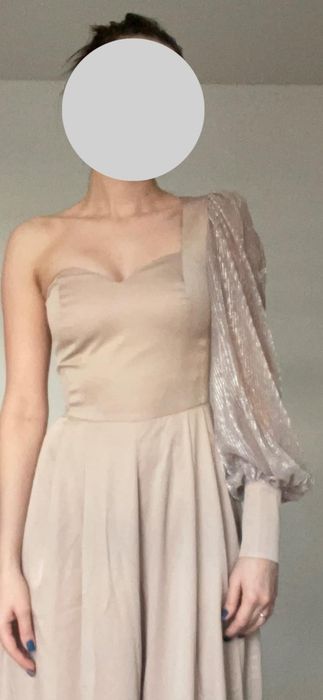 Piękny kombinezon szerokie nogawki impreza wesele chrzest ślub