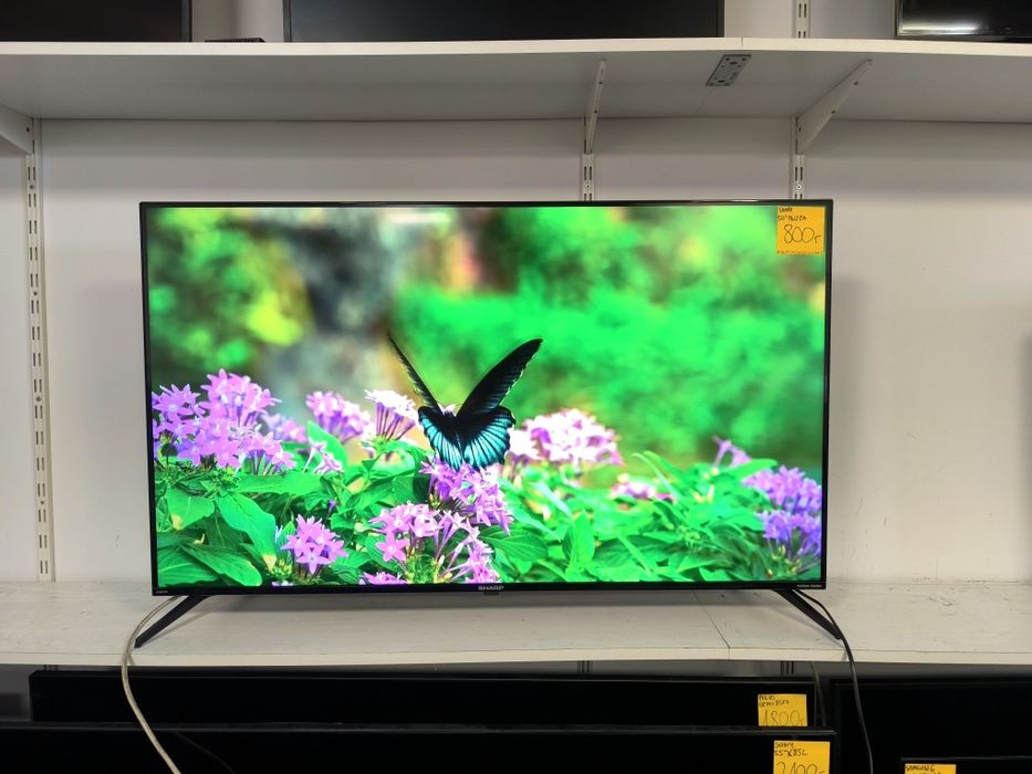 Sharp 50 cali 4K UHD hdr Smart Android WiFi DVB-T2 50FN2EA gwarancja 3m telewizor