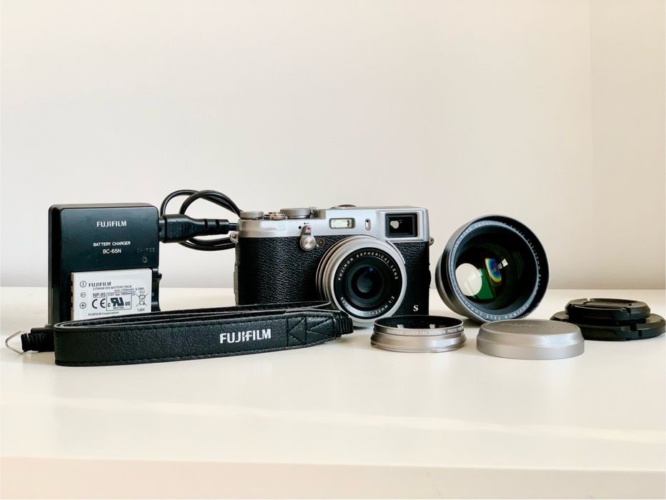 Fujifilm X100S + TCL-X100 + AR-X100 + PRF-49 | przebieg 8400 | komplet