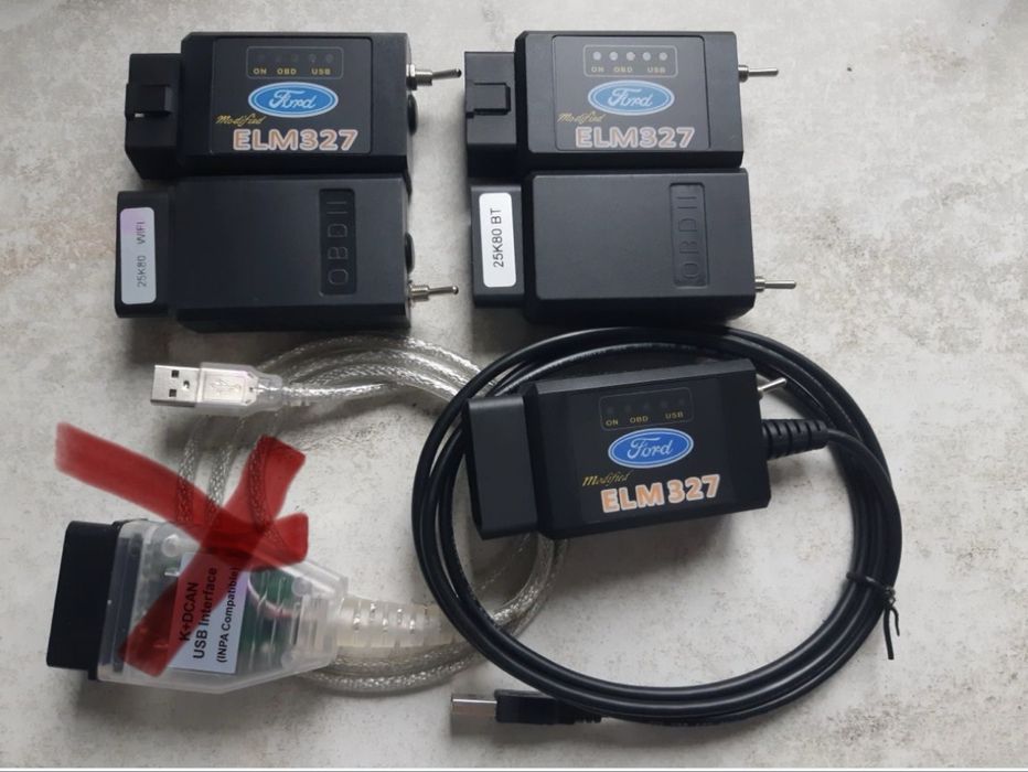 Сканер ELM327 OBD2 під Ford-Mazda (ForScan)  WiFi\Bluetooth,\USB
