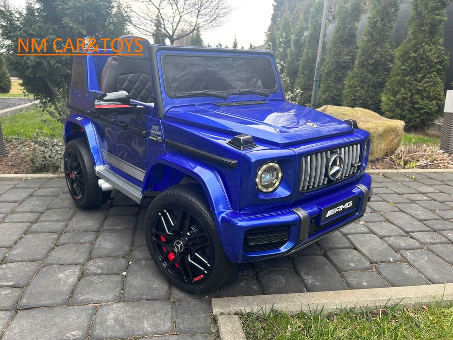 Mercedes G63 AMG Lakier Pojazd Auto na akumulator Autko Samochód