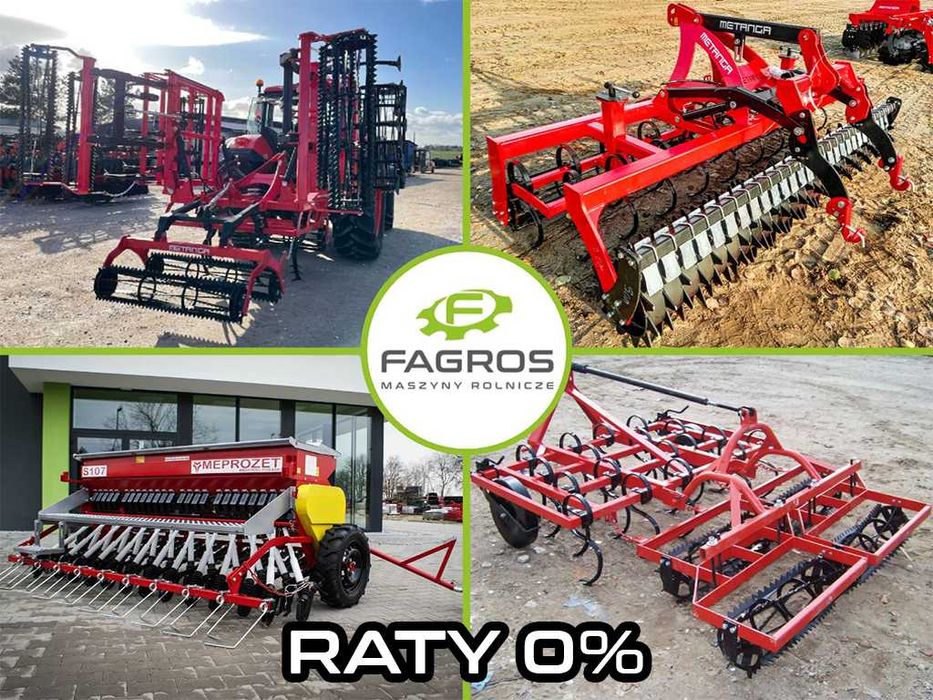 # AGREGAT UPRAWOWY Przedsiewny Uprawowo Siewny Wał SIEWNIK Głębosz