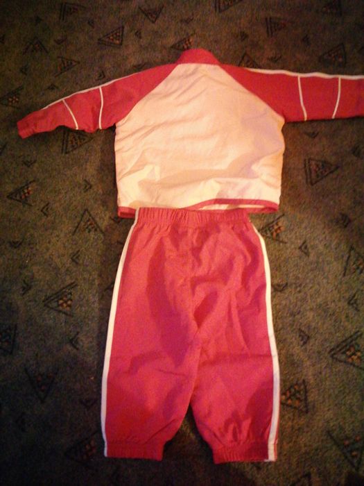 Dres strój Adidas 6 9 mcy roz 74, 12 mcy