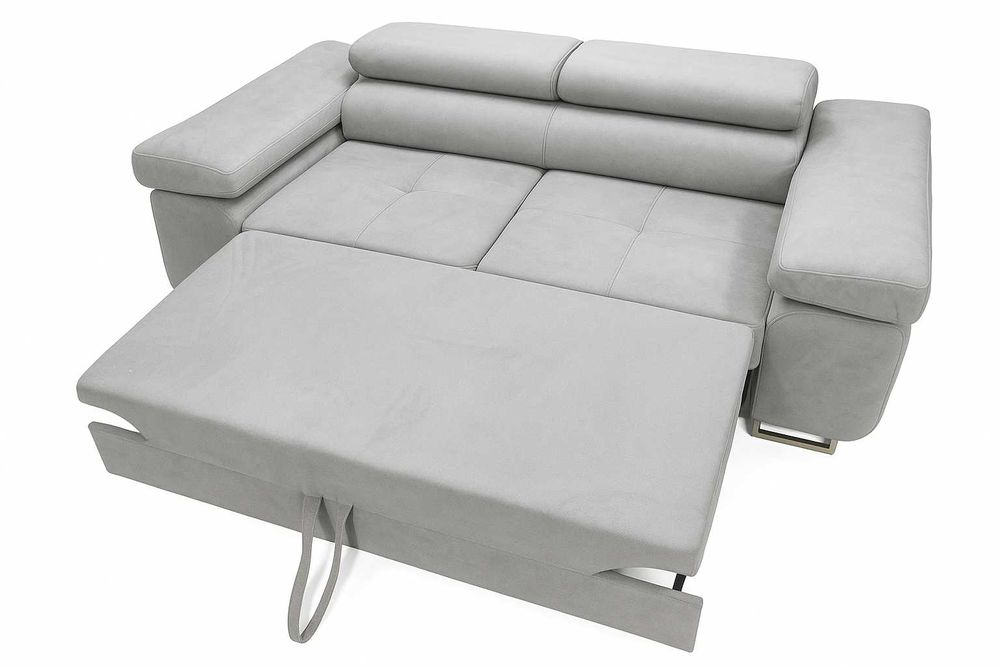 Kanapa LIVIO sofa 2 osobowa 200 cm regulowane zagłówki funkcja spania