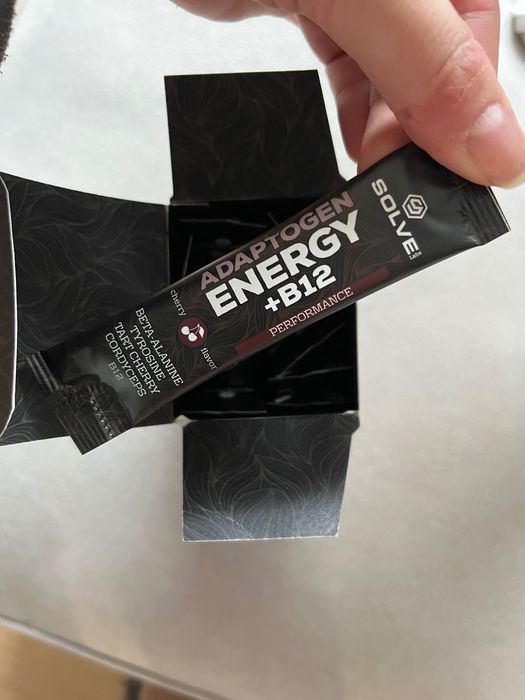 Adaptogen Energy + B12 (Solve Labs) - 12 saszetek