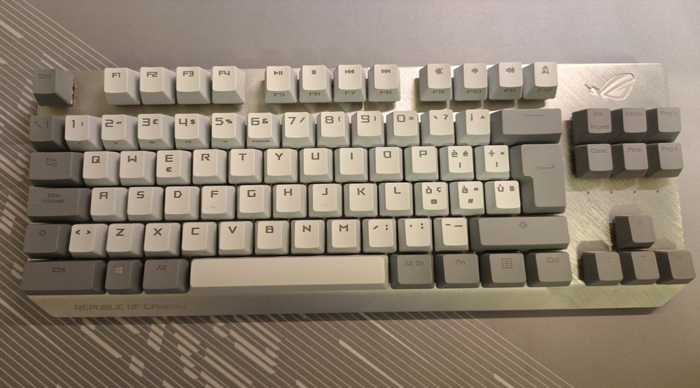 Klawiatura Rog Strix Scope NX TKL Moonlight White