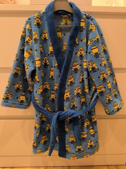 Szlafrok Minionki roz. 104/110 stan bardzo dobry