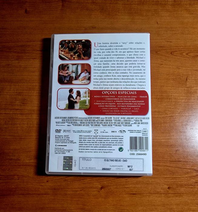 ÚLTIMO BEIJO (Zach Braff/Jacinda Barrett/Rachel Bilson/Casey Affleck)