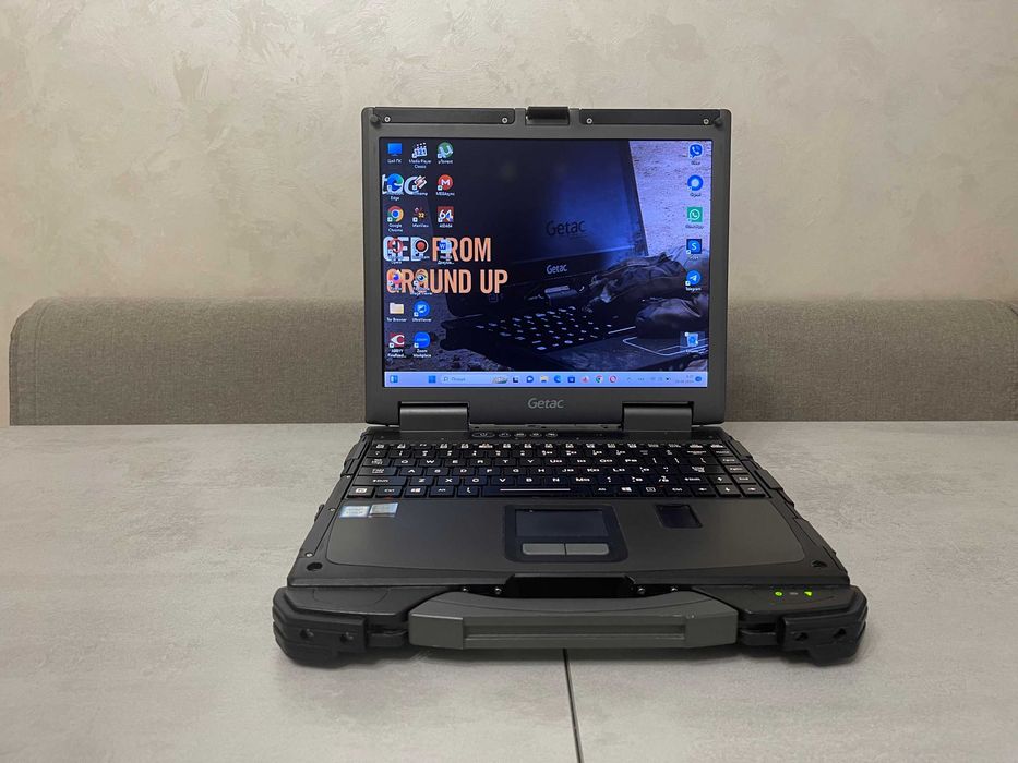 Захищений ноутбук Getac, i7, 8-32GB/120-500GB, 4G/GPS/Win7/Win10/Win11