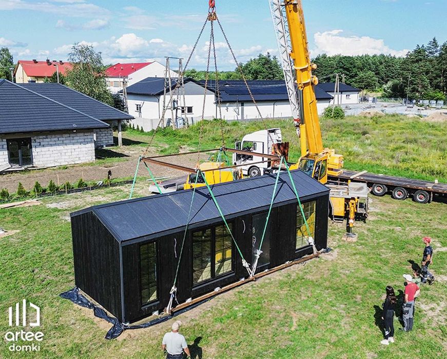 Domek Modułowy 35m² - Mobilny, Drewniany, Całoroczny, Na Zgłoszenie