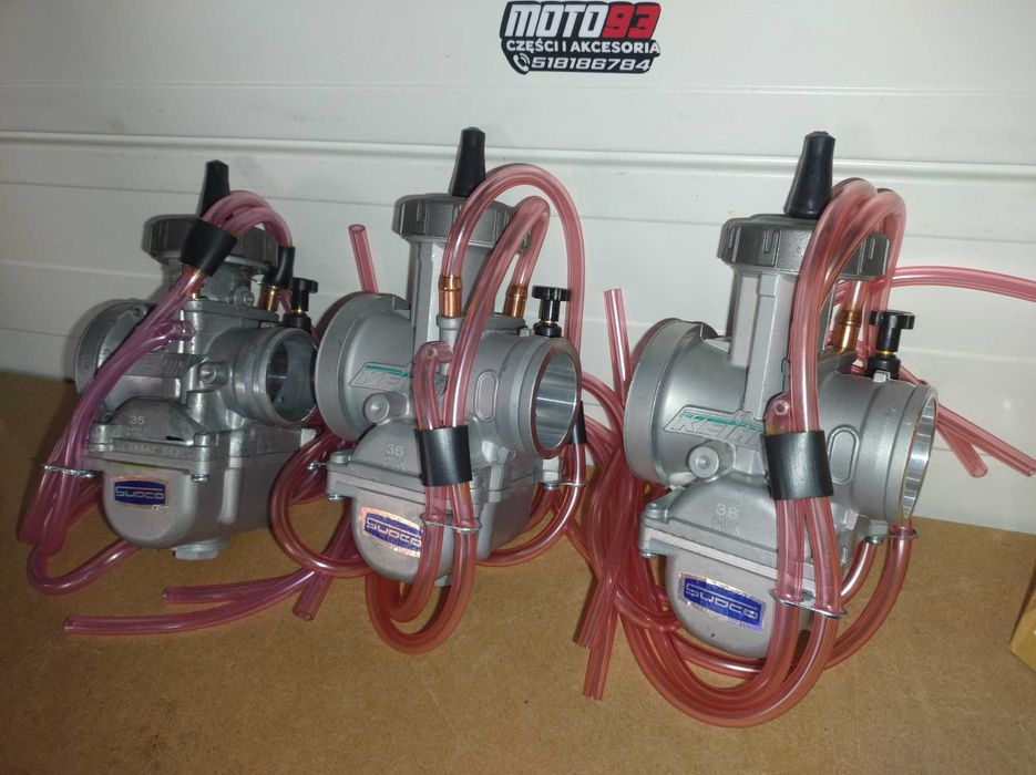 Gaźnik 125 250 Keihin 2T nowy komplet + dysze rm yz cr sx