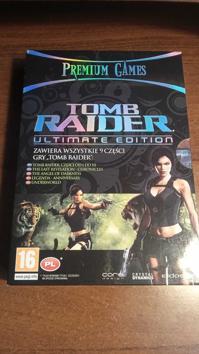 Tomb Raider Ultimate edition PC kolekcjonerska (9 gier).