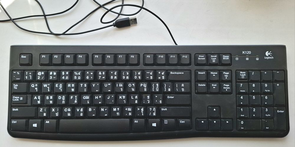 (Неробоча) Клавіатура Logitech K120