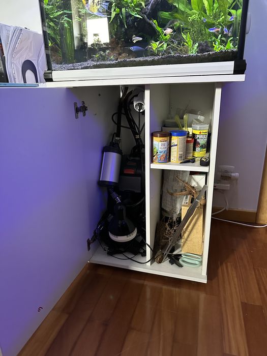 Aquario Completo Cubo 60x60x60