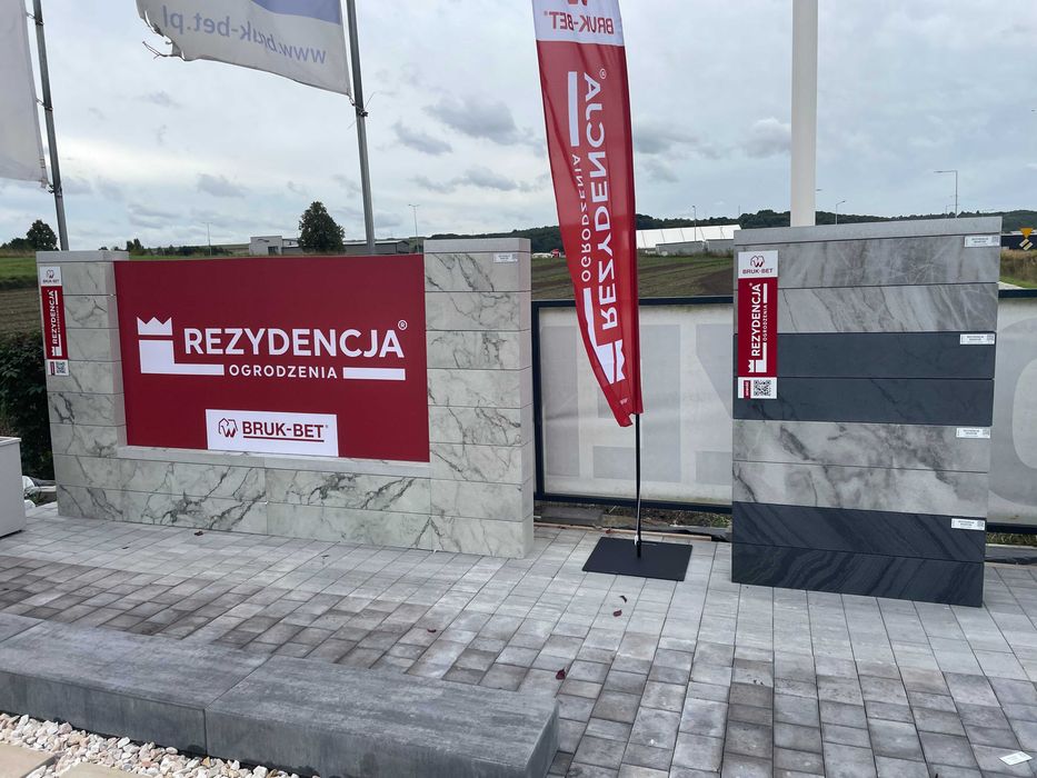 Wyprzedaż Pustak 50x20cm szara perła stalowo biały