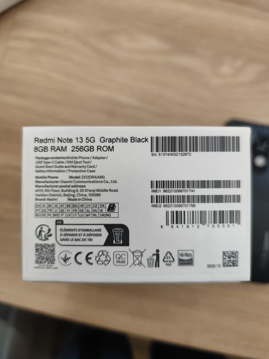 Xiaomi note 13 5G