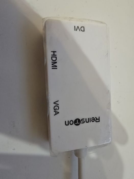 Adapter Przejściówka Reinston DisplayPort mini - HDMI VGA DVI-D