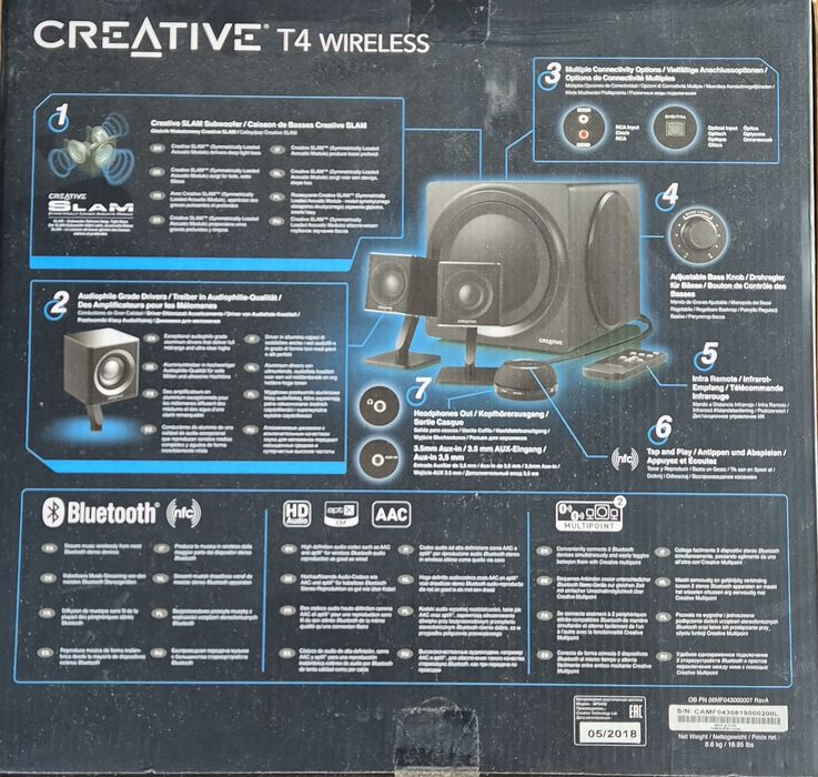 Creative GigaWorks T4 Wireless