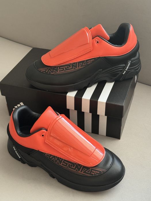 Adidas x RAF SIMONS Antei Shell and PVC-Trimmed Red Black