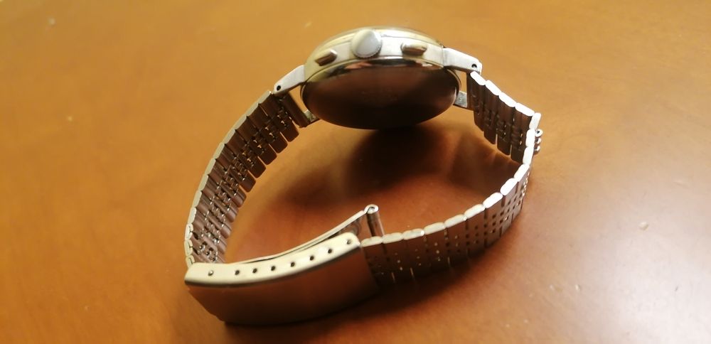 Relógio antigo opal militar cronografo