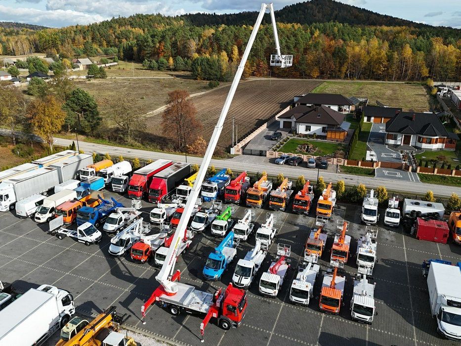 MAN TGM 18.280 Zwyżka WUMAG WT 450 Podnośnik Koszowy  Wysokość Podnoszenia 45m 30m w bok (RUTHMANN PALFINGER MERCEDES) P7