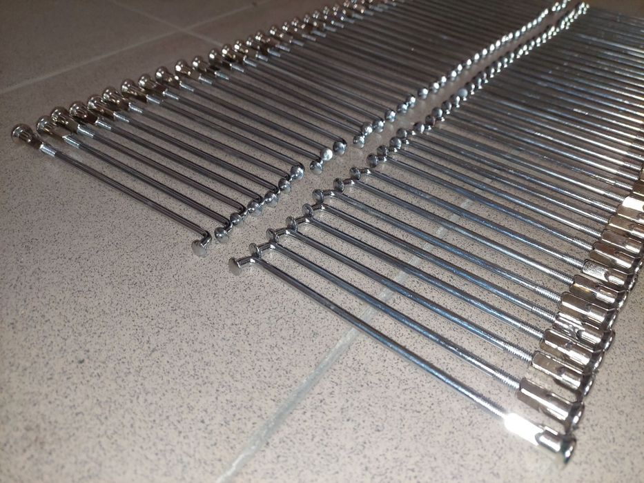 Nowe polskie szprychy 80szt kola junak m7 m10 chrom pl