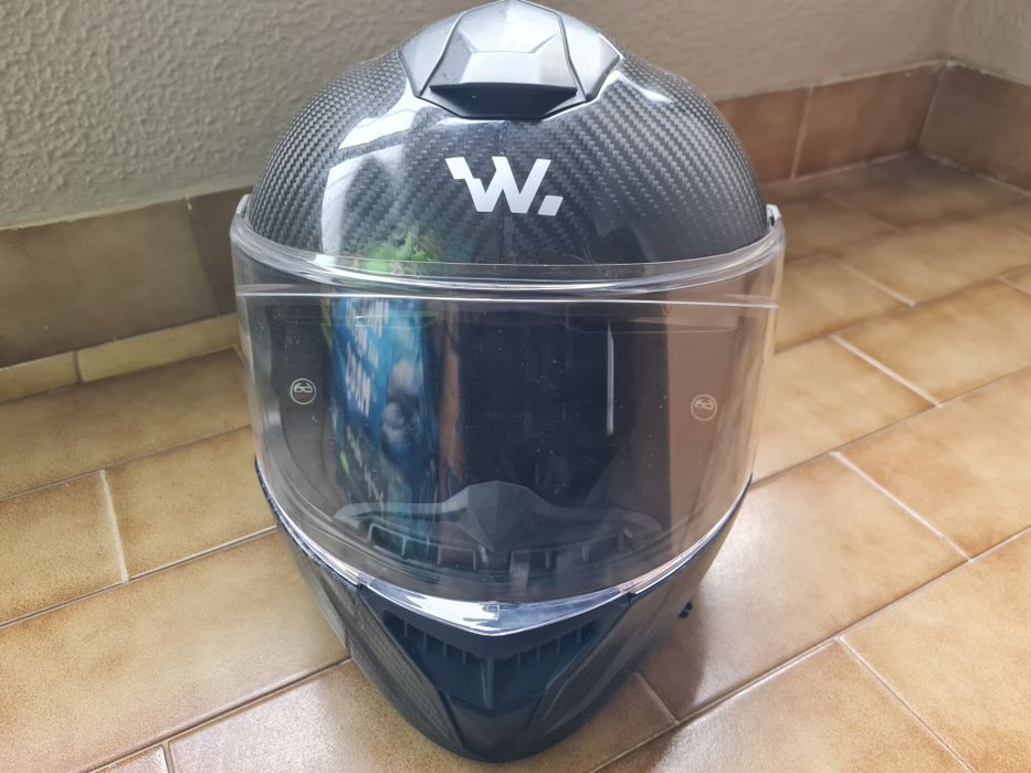 Capacete wayscral carbono