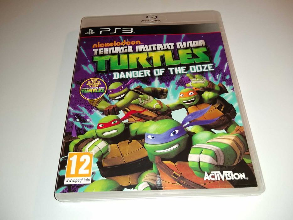 Teenage Mutant Ninja Turtles Danger of the Ooze Ps3 bez rys
