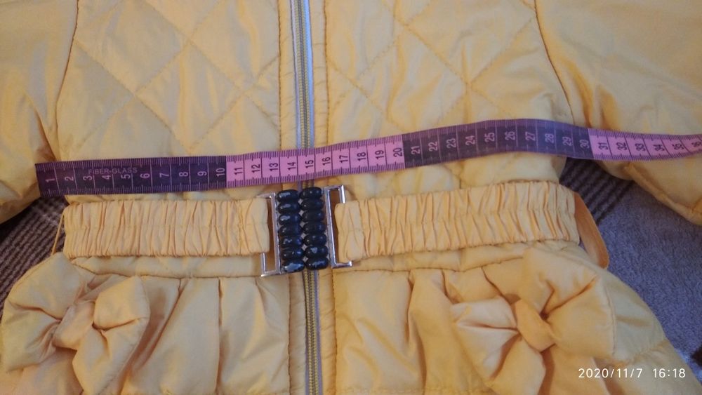 Куртка для дівчинки