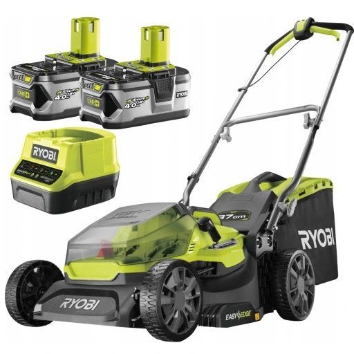 ryobi kosiarka akumulatorowa regulacja easyedge kosz ry18lm37a-240 +2x4ah