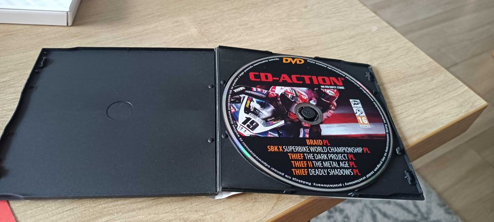 Płyta CD Action 188 (03/2011) Braid SBK X, Thief Trylogia