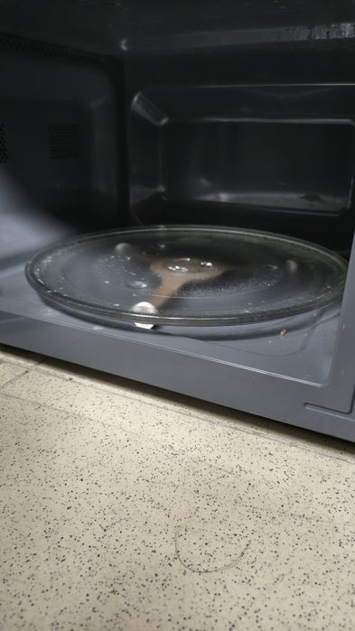 microondas com problema