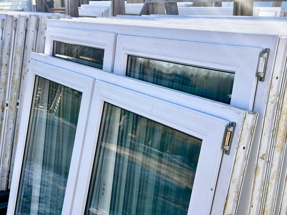 OKNA UŻYWANE dwuskrzydłowe z Niemiec- 158x141 i inne