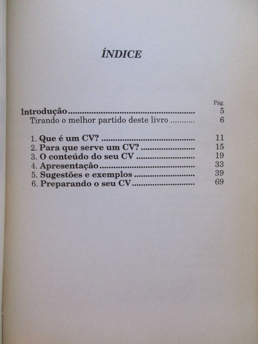 Saber Elaborar um Curriculum Vitae - - - - - Livro